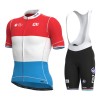 Tenue Maillot + Cuissard à Bretelles 2021 Groupama-FDJ N004